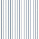 Laura Ashley Farnworth Stripe Wallpaper Smoke Blue